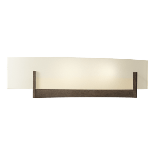 Axis Sconce - Bronze - Opal Glass by Hubbardton Forge