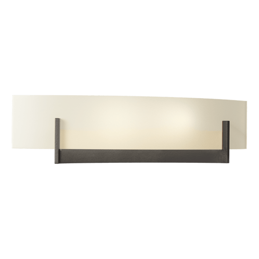 Axis Sconce - Oil Rubbed Bronze - Opal Glass by Hubbardton Forge