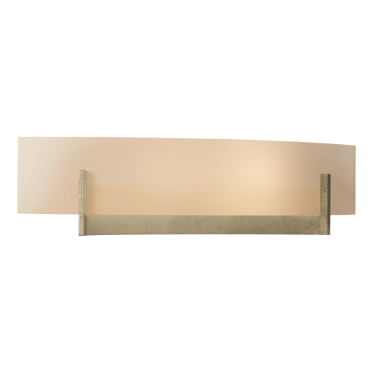 Axis Sconce - Soft Gold - Sand Glass by Hubbardton Forge