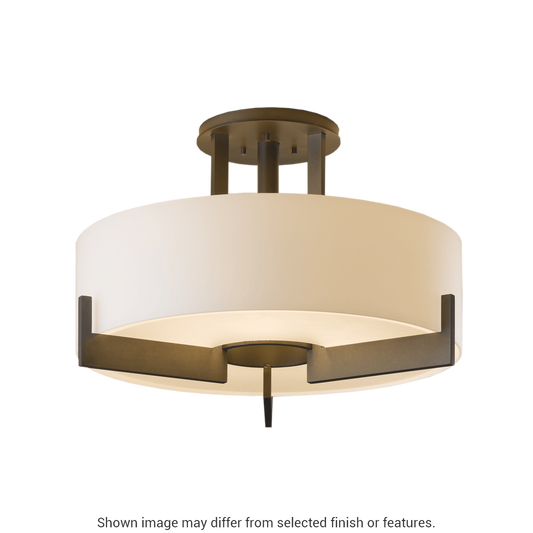 Axis Semi-Flush - White by Hubbardton Forge