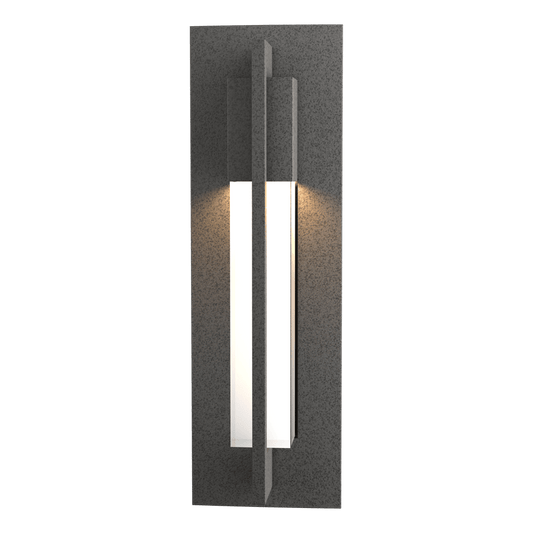 Axis Small Outdoor Sconce - Natural Iron by Hubbardton Forge
