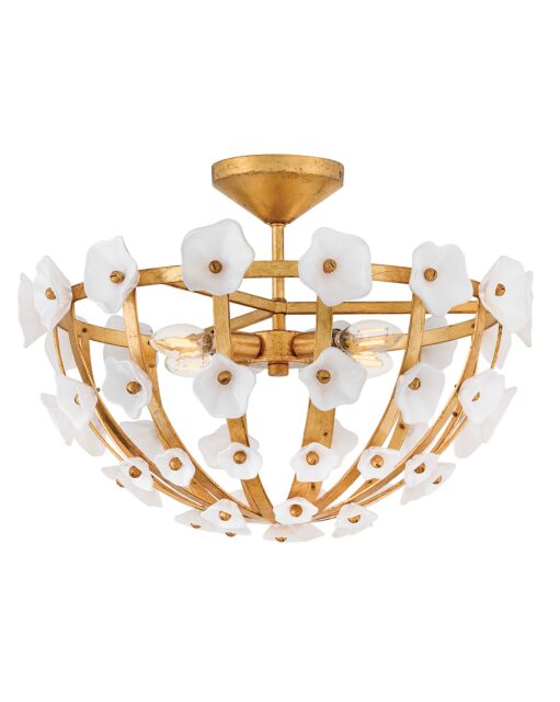 Azalea Medium Semi Flush Mount by Fredrick Ramond