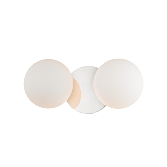 Baird Vanity Light - 2-Light - Polished Chrome by Hudson Valley Lighting