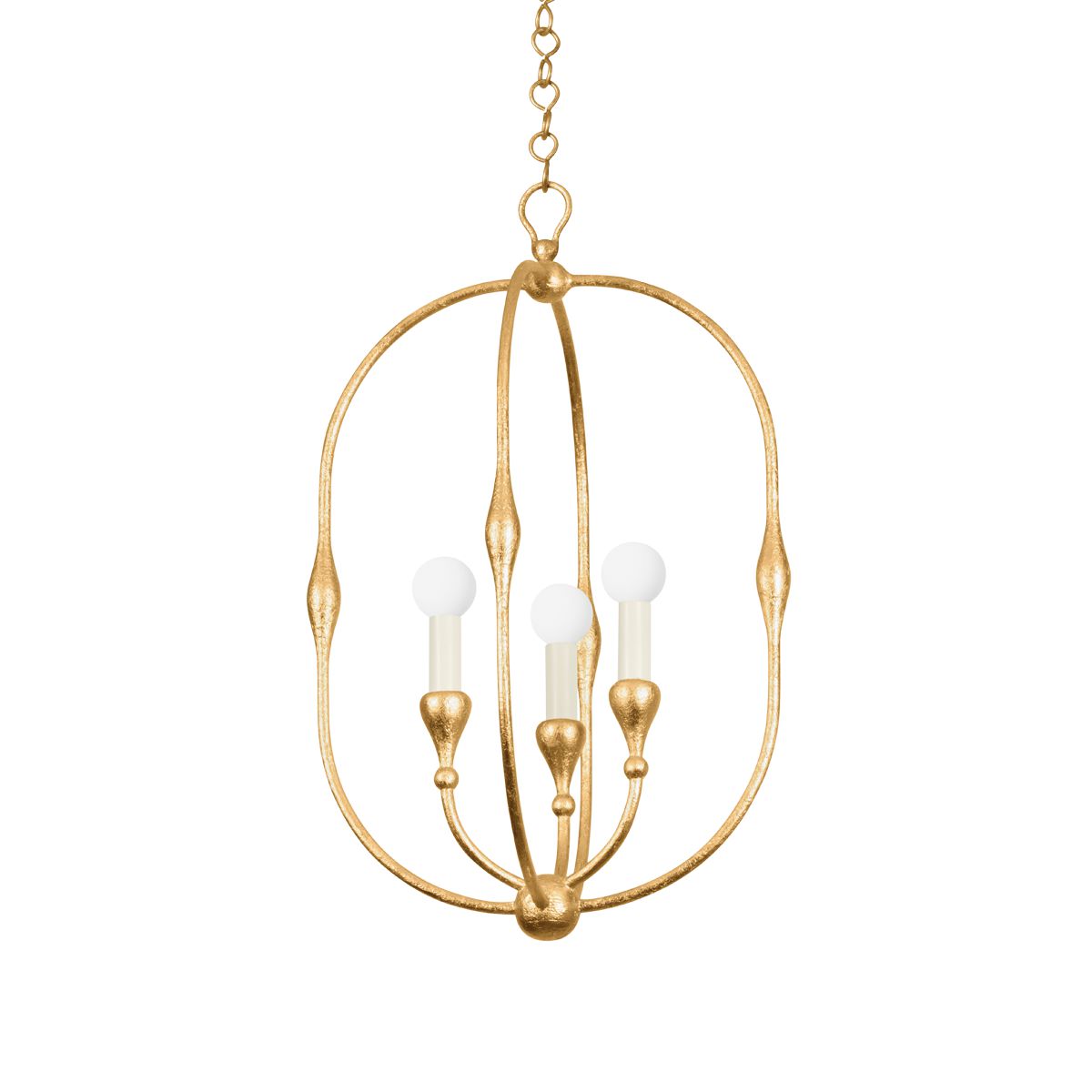 Baltic Lantern - Vintage Gold Leaf by Hudson Valley Lighting