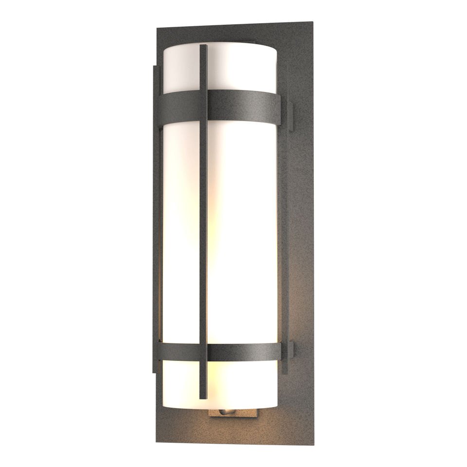 Banded Extra Large Outdoor Sconce - Natural Iron by Hubbardton Forge