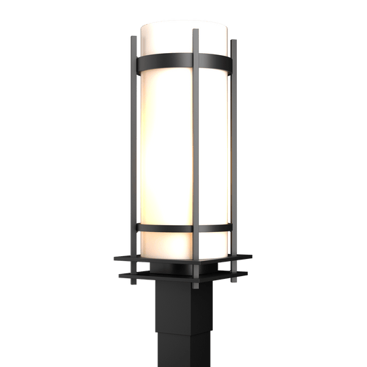 Banded Outdoor Post Light - Coastal Black by Hubbardton Forge