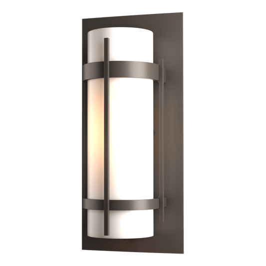 Banded Outdoor Sconce - Coastal Dark Smoke by Hubbardton Forge