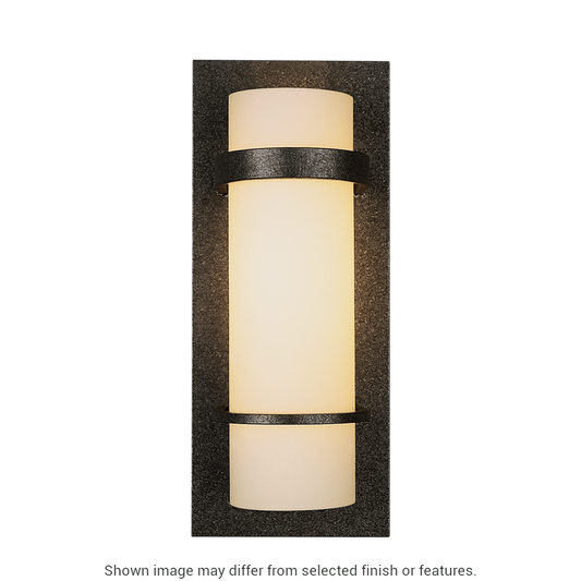 Banded Sconce - White by Hubbardton Forge
