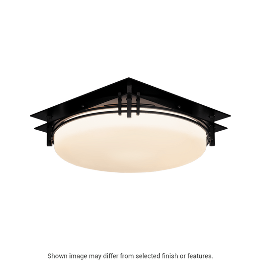 Banded Semi-Flush - Ink by Hubbardton Forge
