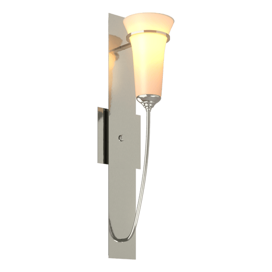 Banded Wall Torch Sconce - Sterling by Hubbardton Forge