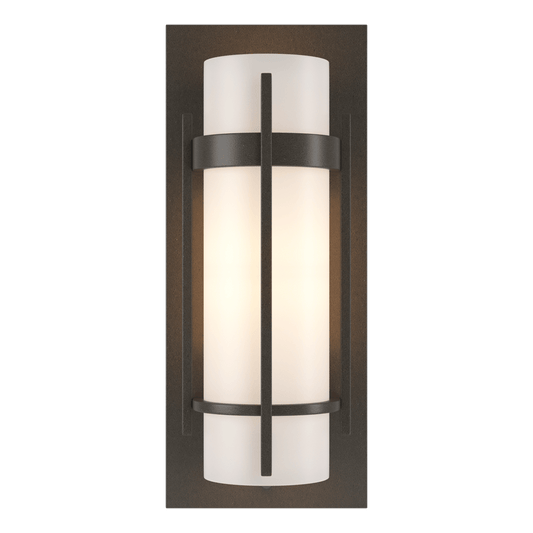 Banded With Bar Sconce - Dark Smoke by Hubbardton Forge