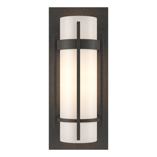 Banded With Bar Sconce - Natural Iron by Hubbardton Forge