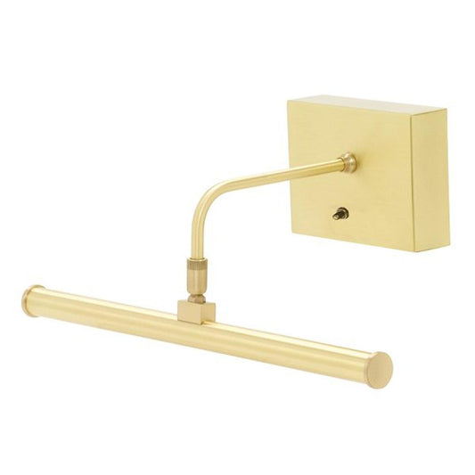 Battery Operated Slim-Line LED Picture Light - BSLED12-51 - Satin Brass by House of Troy