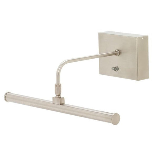 Battery Operated Slim-Line LED Picture Light - BSLED12-52 - Satin Nickel by House of Troy