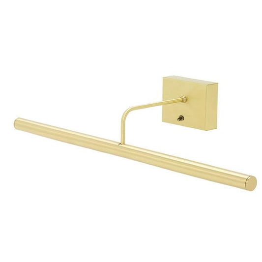 Battery Operated Slim-Line LED Picture Light - BSLED24-51 - Satin Brass by House of Troy
