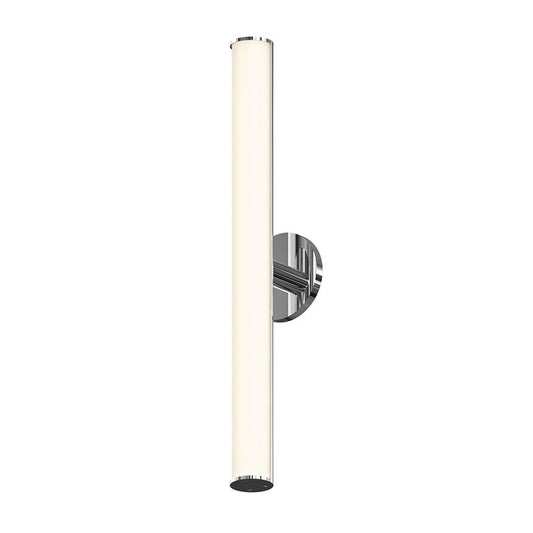 Bauhaus Columns 24" LED Bath Bar - Polished Chrome by SONNEMAN