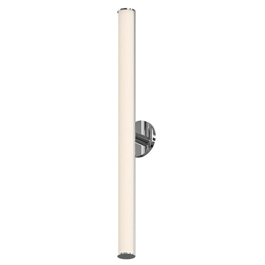 Bauhaus Columns 32" LED Bath Bar - Polished Chrome by SONNEMAN