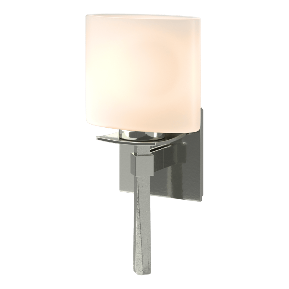 Beacon Hall Ellipse Glass Sconce - Sterling by Hubbardton Forge