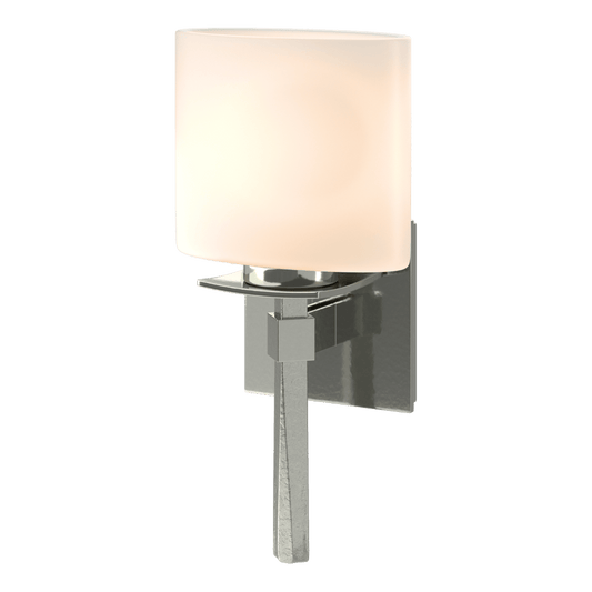 Beacon Hall Ellipse Glass Sconce - Sterling by Hubbardton Forge