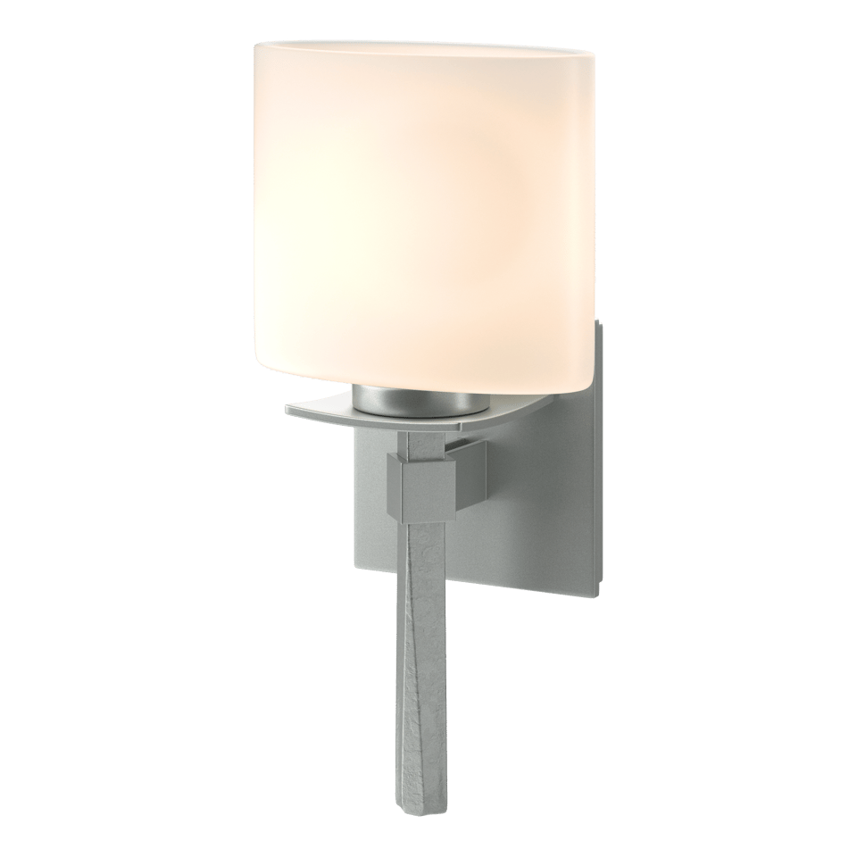 Beacon Hall Ellipse Glass Sconce - Vintage Platinum by Hubbardton Forge