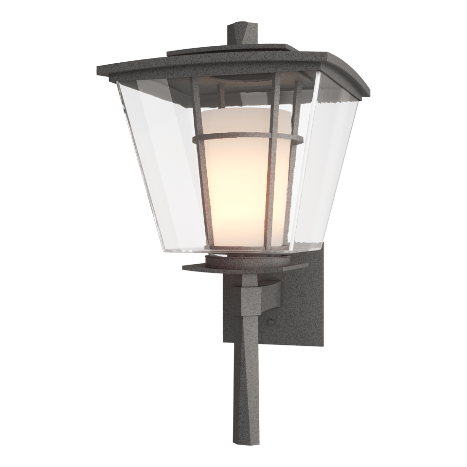 Beacon Hall Large Outdoor Sconce - Natural Iron by Hubbardton Forge