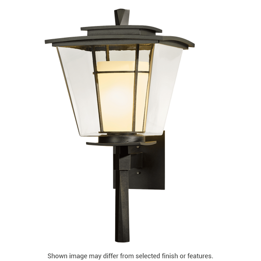 Beacon Hall Large Outdoor Sconce - White by Hubbardton Forge