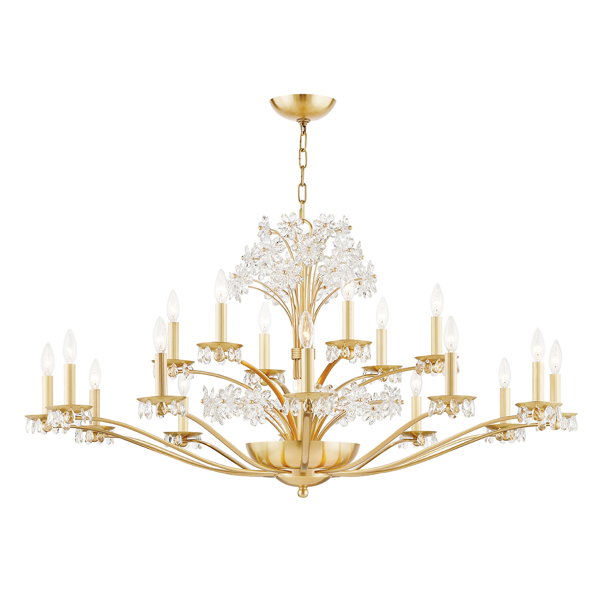 Beaumont Chandelier - Aged Brass by Hudson Valley Lighting