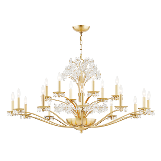 Beaumont Chandelier - Aged Brass by Hudson Valley Lighting