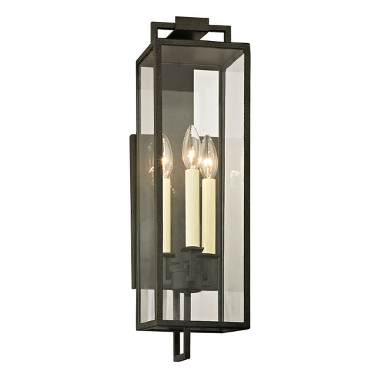 Beckham Wall Sconce - 3-Light - Forged Iron - Troy Lighting B6382-FOR