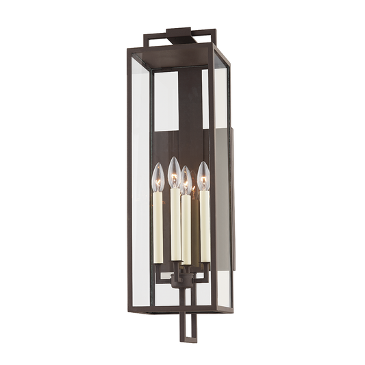 Beckham Wall Sconce - 4-Light - Textured Bronze - Troy Lighting B6383-TBZ