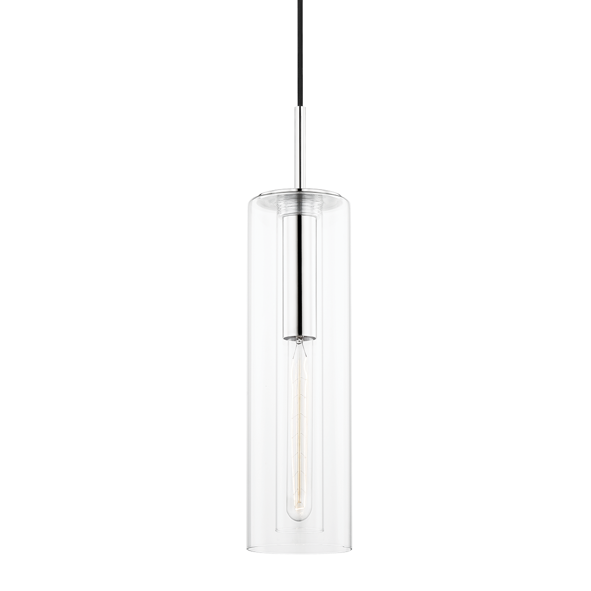 Belinda Pendant - 1-Light - Polished Nickel - Mitzi H415701B-PN