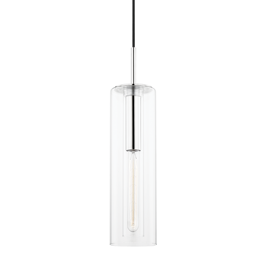 Belinda Pendant - 1-Light - Polished Nickel - Mitzi H415701B-PN