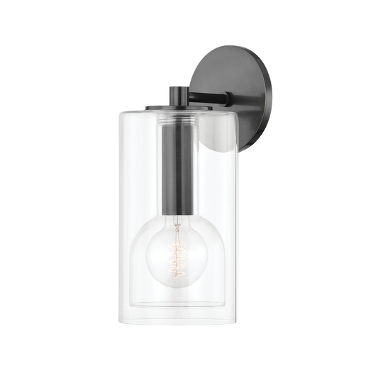 Belinda Wall Sconce - 1-Light - Old Bronze - Mitzi H415101A-OB