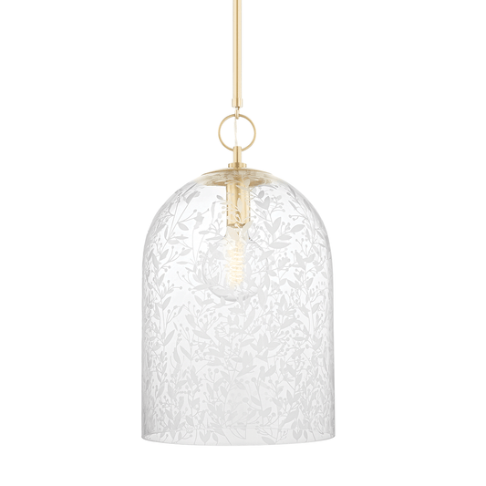 Belleville Large Pendant - Aged Brass by Hudson Valley Lighting