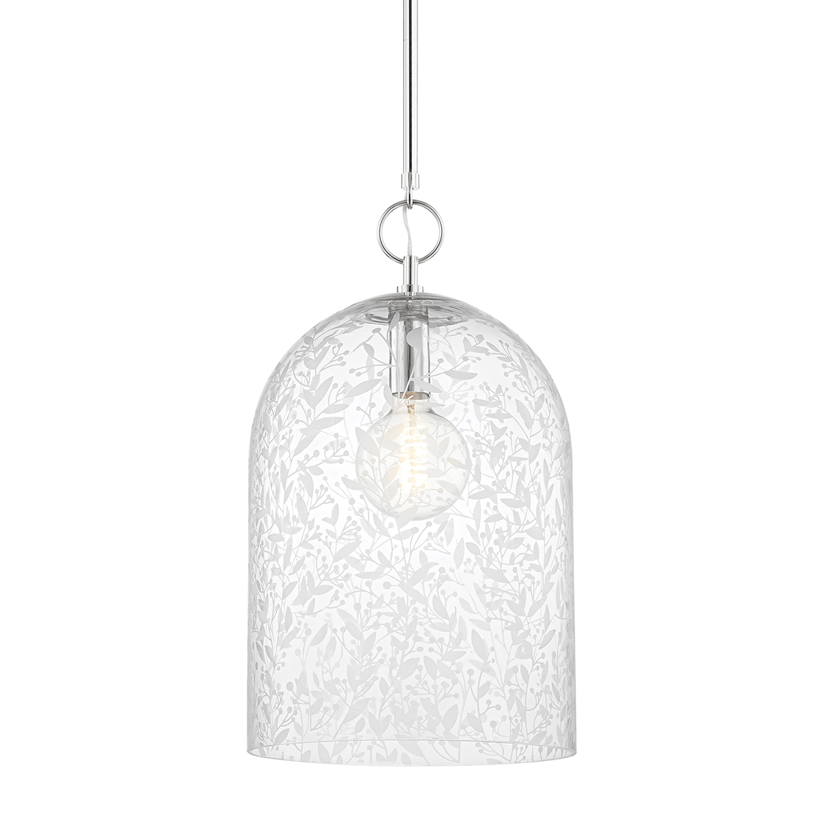 Belleville Large Pendant - Polished Nickel by Hudson Valley Lighting