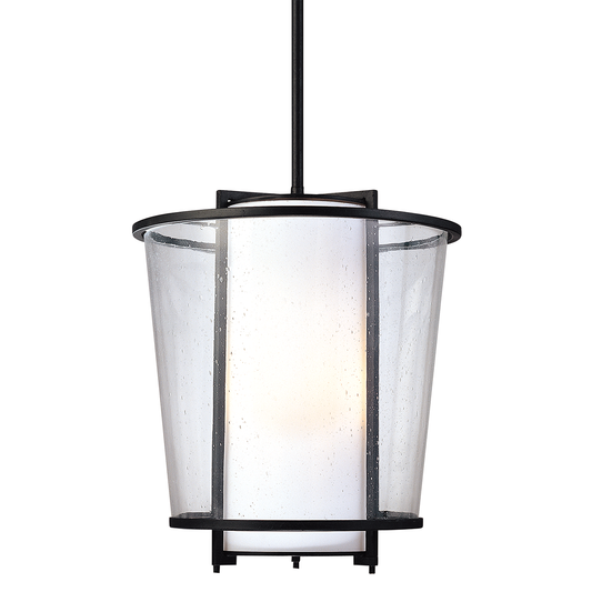 Bennington Pendant - 3-Light - Textured Black - Troy Lighting F1358-TBK