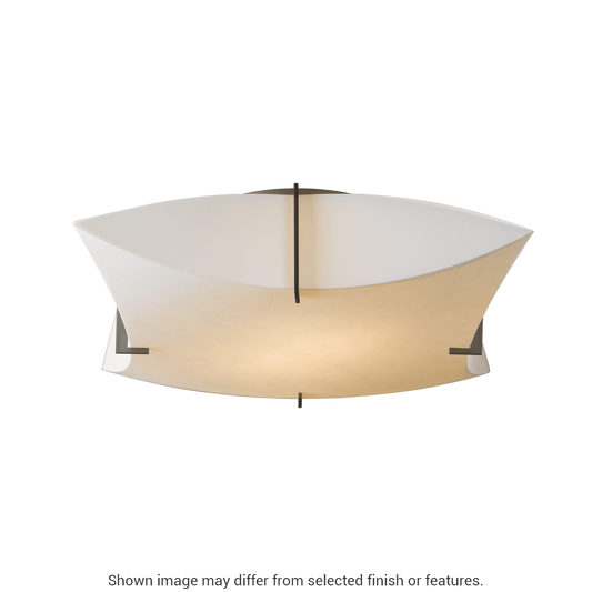 Bento Semi-Flush Mount - Ink by Hubbardton Forge