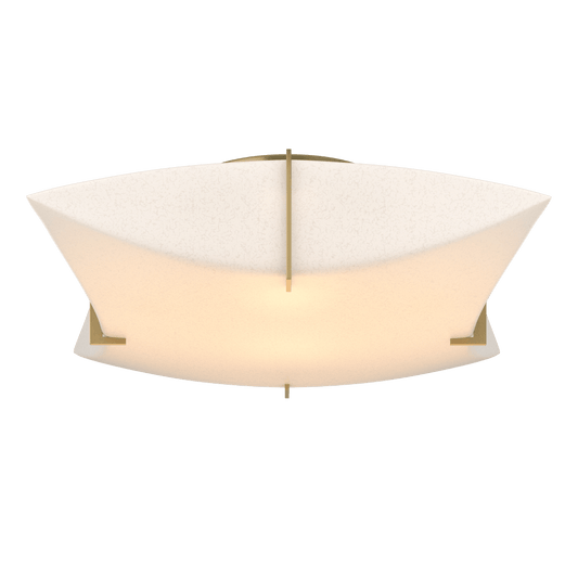 Bento Semi-Flush Mount - Modern Brass by Hubbardton Forge