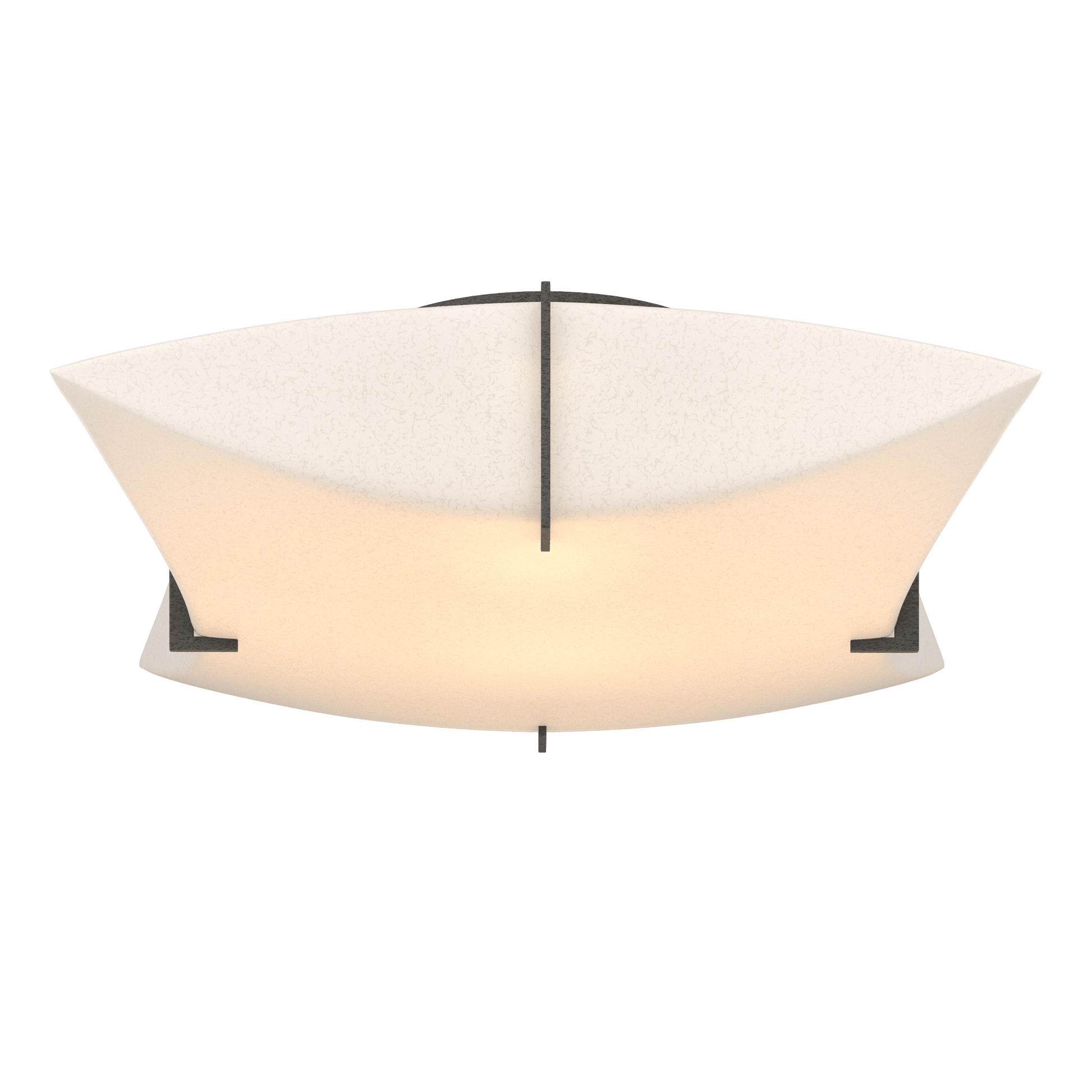 Bento Semi-Flush Mount - Natural Iron by Hubbardton Forge