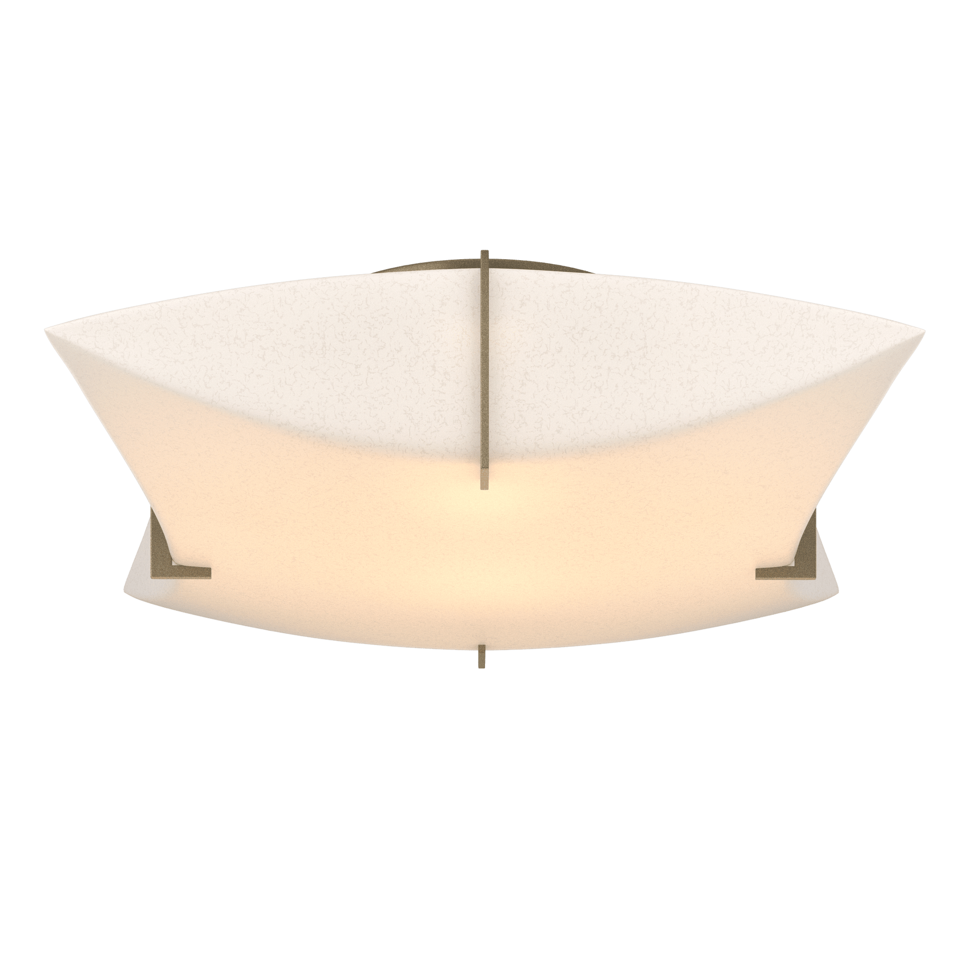 Bento Semi-Flush Mount - Soft Gold by Hubbardton Forge
