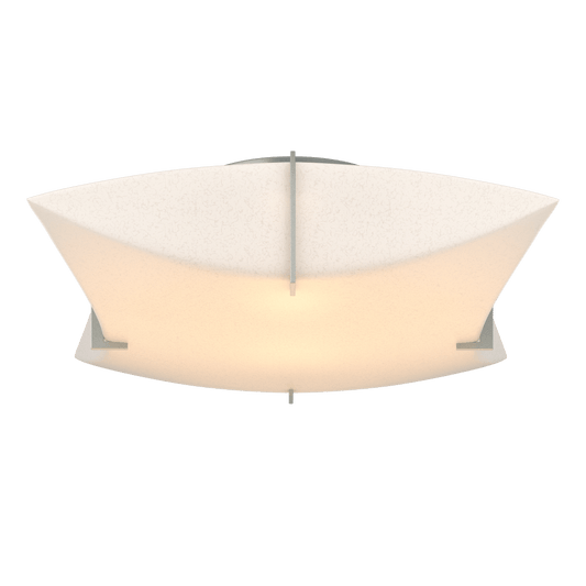 Bento Semi-Flush Mount - White by Hubbardton Forge