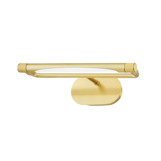 Berkshire Picture Light - 1-Light - Aged Brass by Hudson Valley Lighting