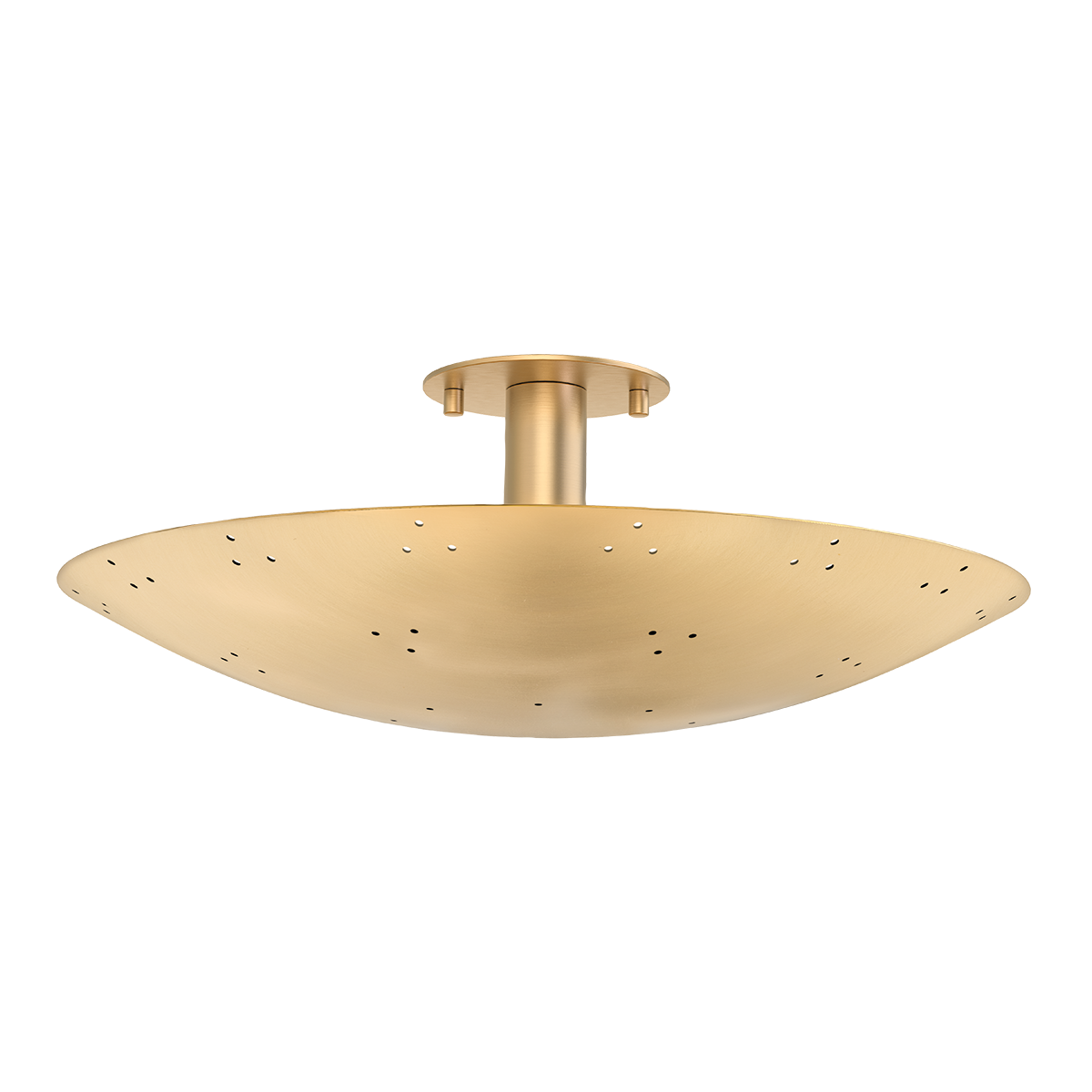 Bern Flush Mount - Vintage Brass by Hudson Valley Lighting