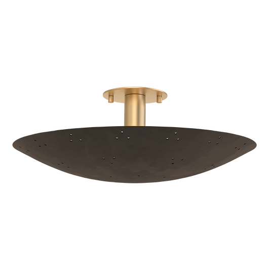 Bern Flush Mount - Vintage Brass/Bronze by Hudson Valley Lighting
