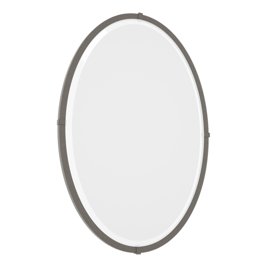 Beveled Oval Mirror - Dark Smoke by Hubbardton Forge