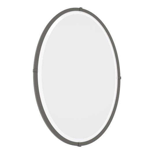 Beveled Oval Mirror - Natural Iron by Hubbardton Forge