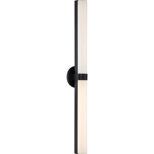 Bond - Double LED Vanity - 37.38 inches - White Acrylic Lens - Aged Bronze Finish - Satco 62-744