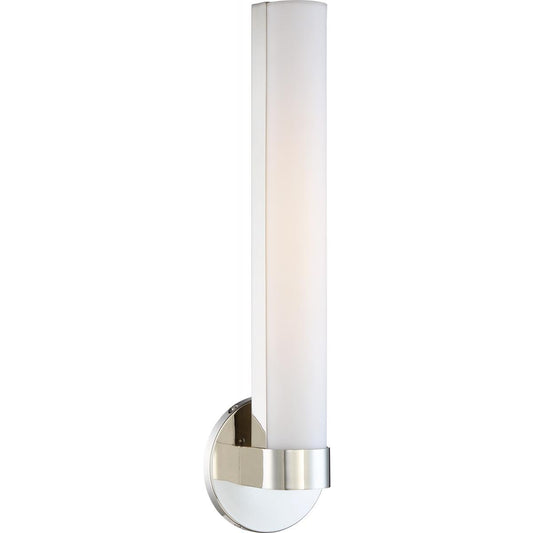Bond - Single LED Large Sconce - Polished Nickel Finish - Satco 62-723