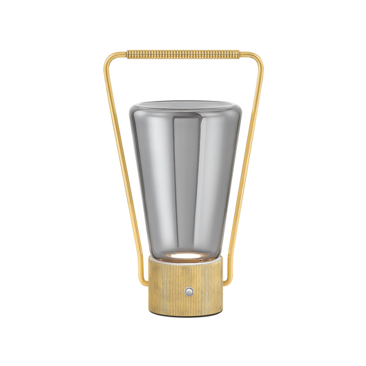 Booker Rechargeable Table Lamp - Aged Brass by Hudson Valley Lighting