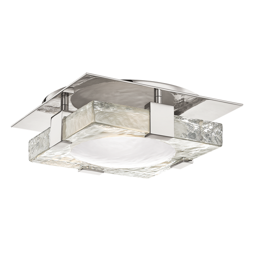 Bourne Large Semi-Flush - Polished Nickel by Hudson Valley Lighting